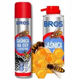    Permetező, aeroszol legyek, darazsak ellen Bros 0,6 kg 0,6 ml + NAPTÁR 2024-RE - KIS NAPTÁR 2024 - KIS SZABÁLY FÜL