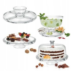   Tortatartó - Borgonovo Palladio készlet lámpabúrával, 31 cm