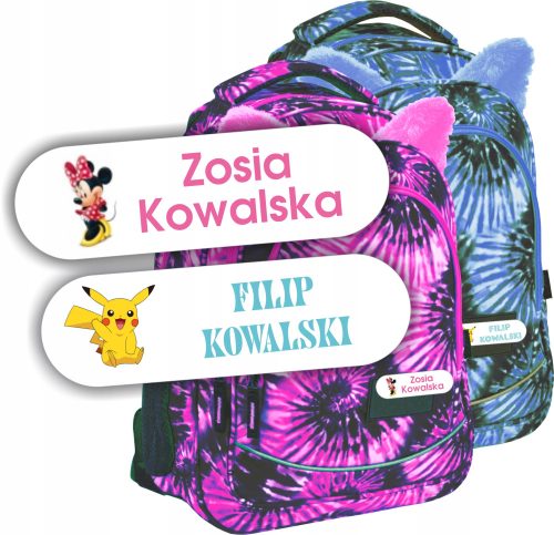 Baba névcímke - x55 név matricák vízálló HD névkape hd ~