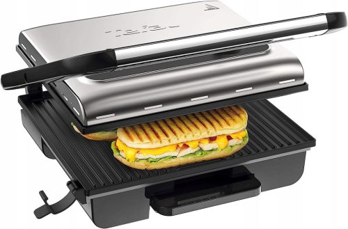  Tefal elektromos érintkező Panini Grill Tefal ezüst/szürke 2001 W