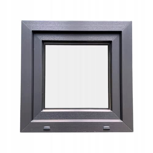 PVC ABLAK 50 X 50 / 500 X 500 RU ABLAKOK JOBB ANTRACIT 24H