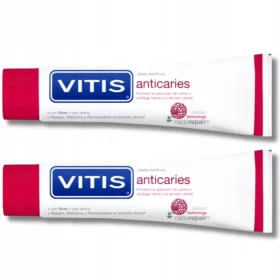   Fogkrém gyerekeknek - Vitis Antikarák fogkrém caries 2 db -hoz.
