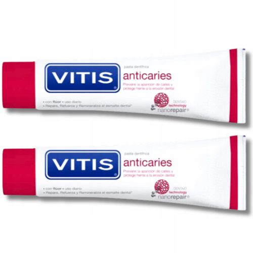 Fogkrém gyerekeknek - Vitis Antikarák fogkrém caries 2 db -hoz.
