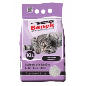   Alom nyulaknak és kis rágcsálóknak - Bentonite kavicsos Super Benek 10 L