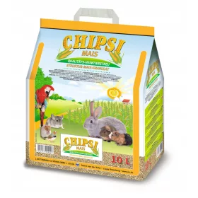  Higiénia kis rágcsálóknak - Chipsi mais kukorica föld 10l mulch 4,2 kg