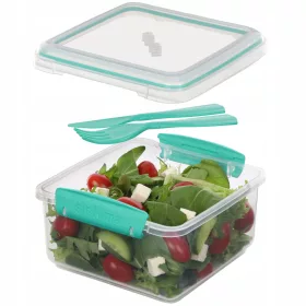   Tizedik doboz, üveg - Ebéddoboz reggeli nővér 1200ml + evőeszközök