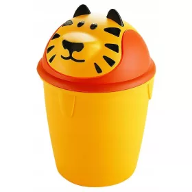   Háztartási hulladékgyűjtő - Görgő "tigris" 12L /f