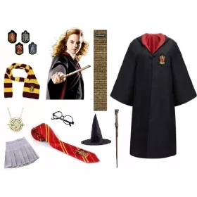   Lány jelmez - HERMIONE HARRY POTTER KELLEMSZETT 13 DARABOS 9-10L