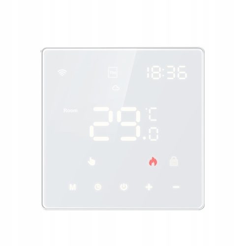  TUYA ROOM WiFi termosztát LED érintőképernyő
