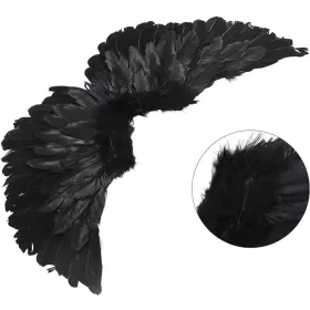   Angyalszárnyak gyerekeknek - Outfit Disguise BLACK WINGS BLACK ANGEL