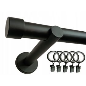   Kész függönyrúd - Egyszemélyes függönyrúd 25 mm 130 cm