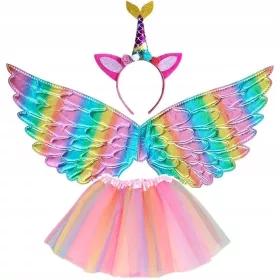   Lány jelmez - MERMAID OUTFIT MERMAID TUTU RUHÁZAT 3AZ 1-BEN 3-10 ÉV