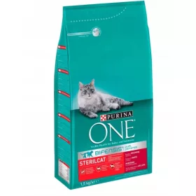   Granulátum macskáknak - Purina One száraz macskaeledel, marhahús, 1,5 kg