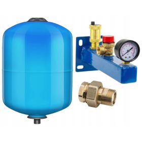    18 literes membrán-tágulási edény készlet, FORRÓVÍZ CSOPORT