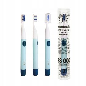    VITAMMY BUZZ MINT-LEMON Univerzális szonikus fogkefe 28 000 mikromozdulattal, 2 fogmosási programmal