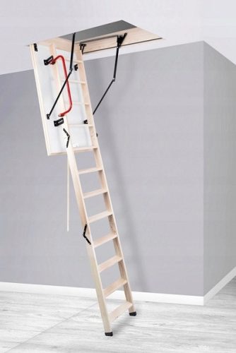 Tetőtéri lépcső - 140 cm -es 1. típusú tölgy