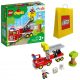  LEGO Duplo 10969 tűzoltóautó + LEGO 6315792 VP PAPÍRZSÁK KÖZEPES M 34X41X10 TE