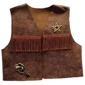   Fiú jelmez - Seriff cowboy mellény jelmez – vadnyugat 110