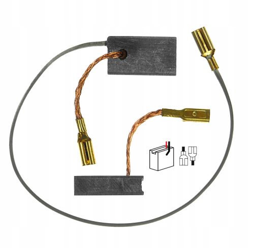 Szén az elektromos szerszámokhoz - Carburetto -állítható kulcsok 8 db+kefe kd11245
