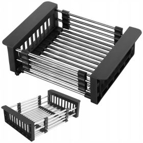   Edény szárító - DA57 teleszkópos csepp mosogató összecsukható acélhoz