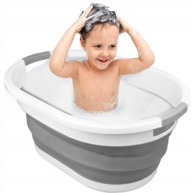  Baba fürdőkád - Szilikon fürdőkád összecsukható tál 25L mosodahoz