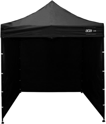 Kerti pavilon, sátrak - Aga háromfalas sátor 3 x 3 x 2,9 m fekete