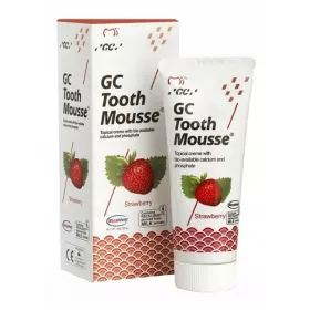   Higiéniai termékek gyerekeknek - GC Tooth Mousse eper fogkrém 35ml