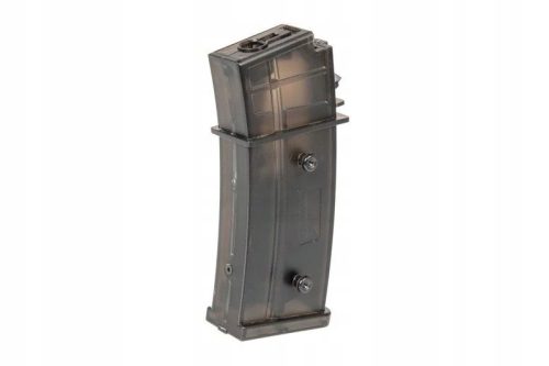 Airsoft magazin - ASG HI -CAP magazin 300 golyóhoz a G36 -hoz - fekete