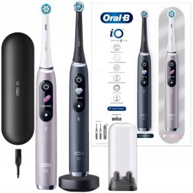    Oral-B iO Series 9 Duo Black Onyx Rose Quartz elektromos fogkefék