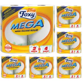   Konyharuha - 6 X Foxy Mega Paper törülköző 2 XXL görgők