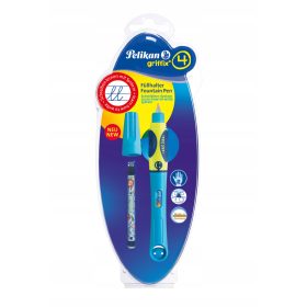   Tinta toll - Pelikan Griffix szökőkút tollkék neon jobbra