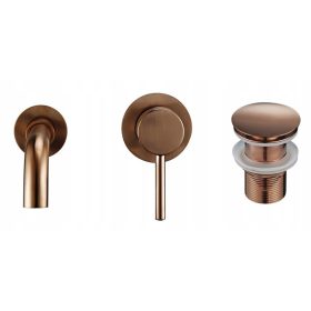 CHDE rejtett mosdókagyló csaptelep, réz