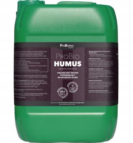 Szerves, természetes műtrágya ProBiotics folyékony 21 kg 20 l