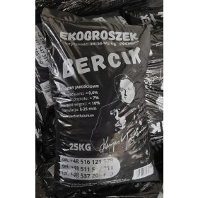  SZÉN ÖKO-PEA BERCIK 26-27 MJ 1 tonnás zsákok 25 kg