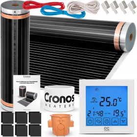    CRONOS MAT INFRAVÖRÖS FŰTŐFÓLIA TERMOSZTÁTTAL 140Wm2 22m2