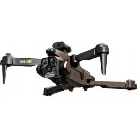  K10 MAX 8K Drone 3 kamera 2.4 Wifi Fekete