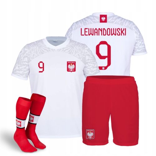 Kosárlabda ruhakészlet - Lewandowski lengyel szett b Méret 98 + Gaiters