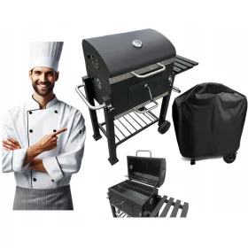  SZÖGES SZÉNGRILL ÖNtvényvas Rács + FEDŐ