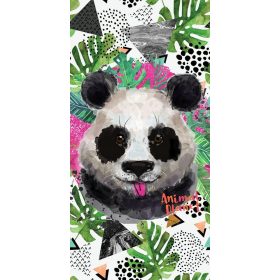   Törölköző - Strand törülköző 70x140 állati panda színes