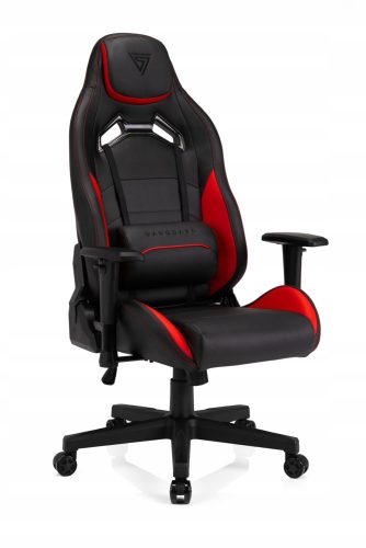  Sense7 Vanguard játékszék, fekete és piros ökobőr