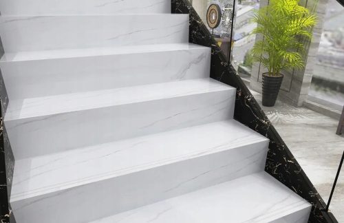 Külső lépcsők - Lépcső 120x30 márvány glamour Lengyelország