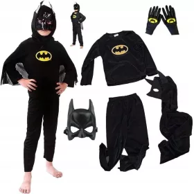   Fiú jelmez - BATMAN jelmez BATMAN MASZK KESZTYŰ jelmez 98-104