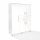  ATB Meble Classic szekrény 131 x 181 x 53 cm fehér