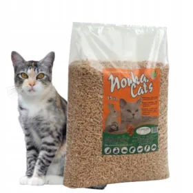   Alom nyulaknak és kis rágcsálóknak - Minka Cat's Fapellet nyúlmacskáknak 15kg