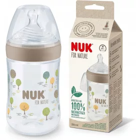  NUK FOR NATURE üveg + cumi M 260ml