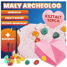   Készlet kis régészek számára - KRISTÁLYBÁNYA Gyémánt ásatás SZÍV