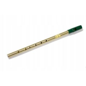  Sárgaréz flageolet D Feadóg + markolattábla + tok