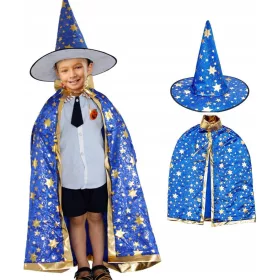 Unisex gyerek jelmez - Halloween varázsló ruhája