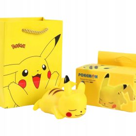   Gyermek éjszakai lámpa - Pikachu éjjeli lámpa pokemon akkumulátorok ajándékért