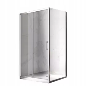   Hydrosan zuhanykabin KZ103 zuhanykabin Króm tolóajtó 90 x 80 cm